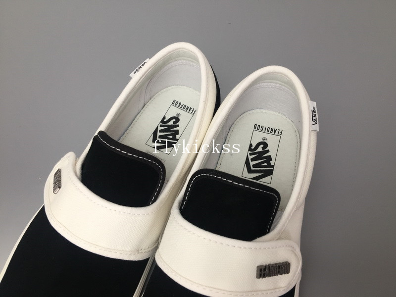 Fear of God x Vans Slip-On VN0A3MQ5NP4H Black White